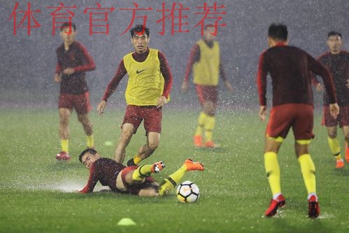 国足冒雨备战 里皮满意球队训练表现